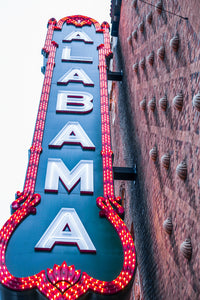 Alabama Sign Wall Art