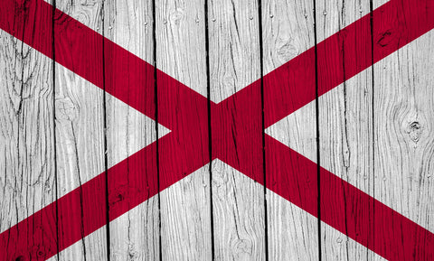 Alabama State Flag Wall Art