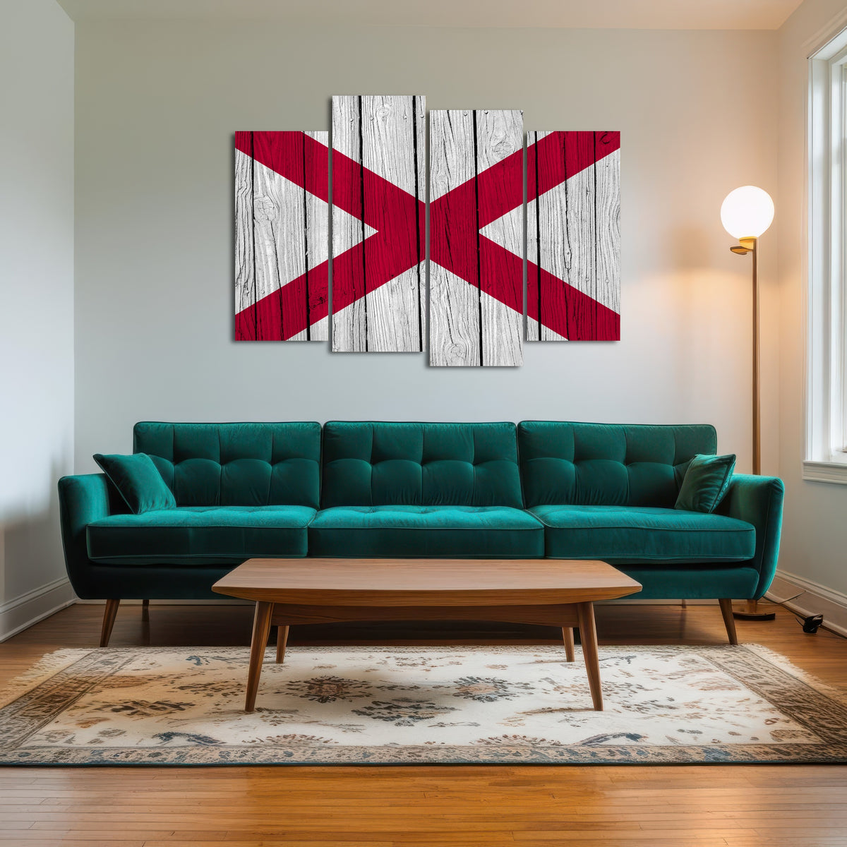 AUTO-MOCKUP ROOM | Alabama State Flag