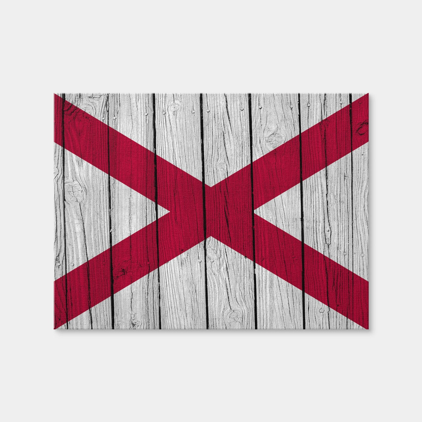 AUTO-MOCKUP WHITE | Alabama State Flag | 1 Piece | Gallery Wrap Canvas | group=4x3