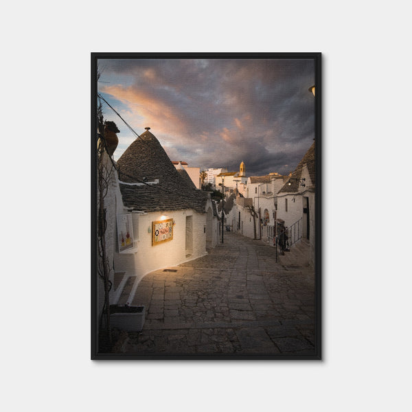 Alberobello Wall Art — Framed Canvas Format preview