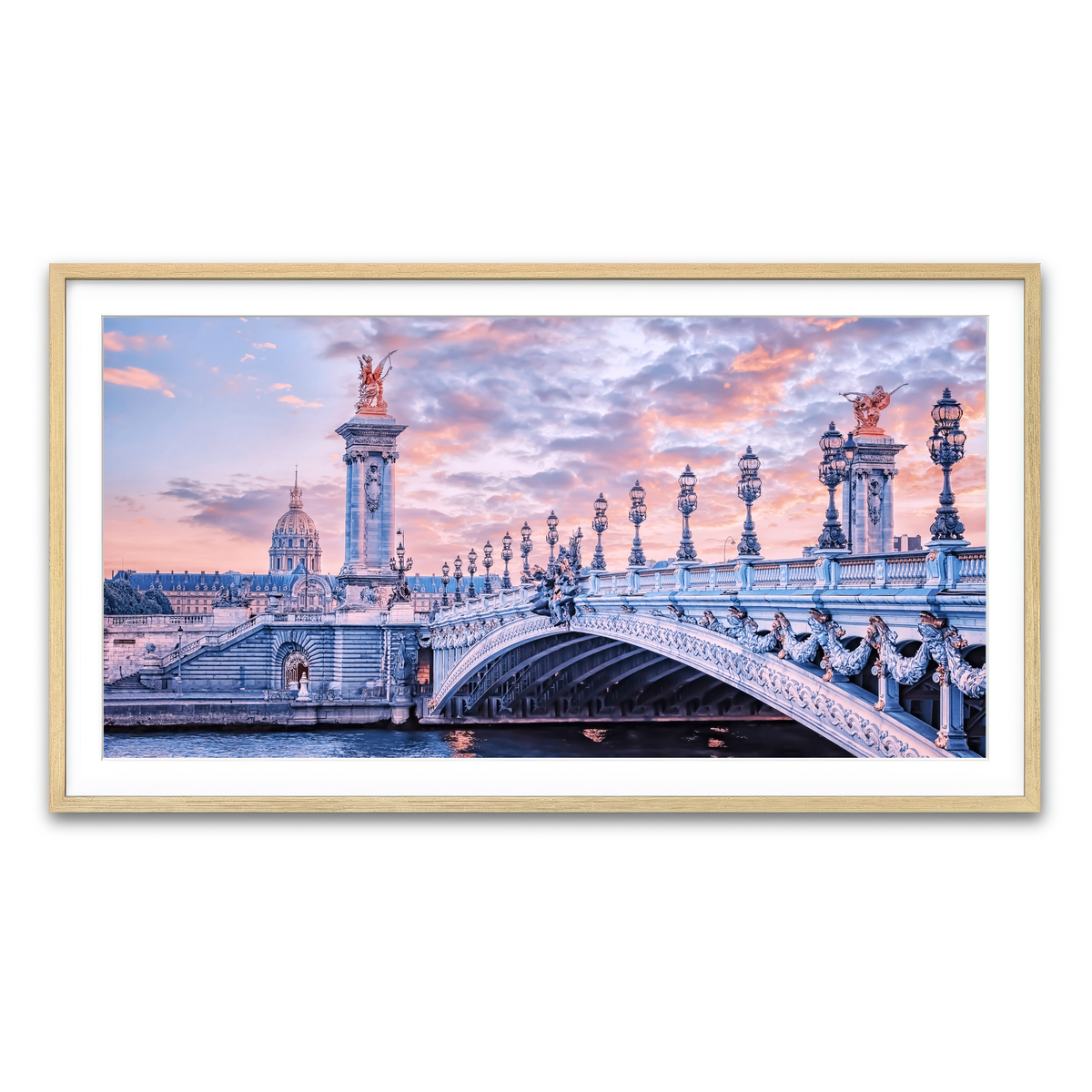 Framed Print 2x1 Natural