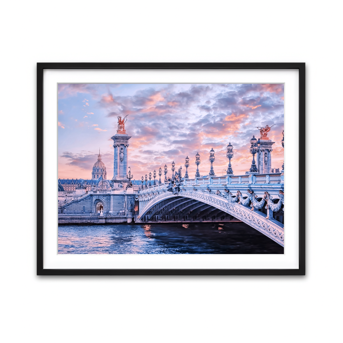 Framed Print 4x3 Black