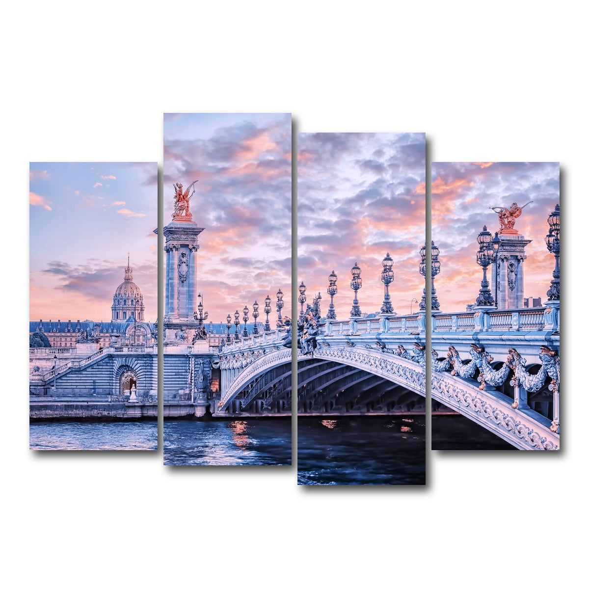 AUTO-MOCKUP WHITE | Alexandre III | 4 Piece | Gallery Wrap Canvas | group=4_normal