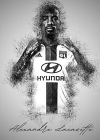 Alexandre Lacazette Wall Art