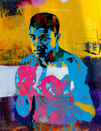 Ali Color Splash Wall Art