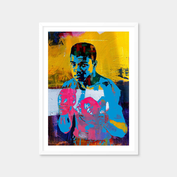 Ali Color Splash Wall Art — Framed Print Format preview