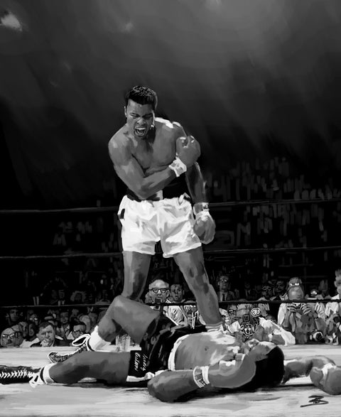 Ali Knockout Wall Art