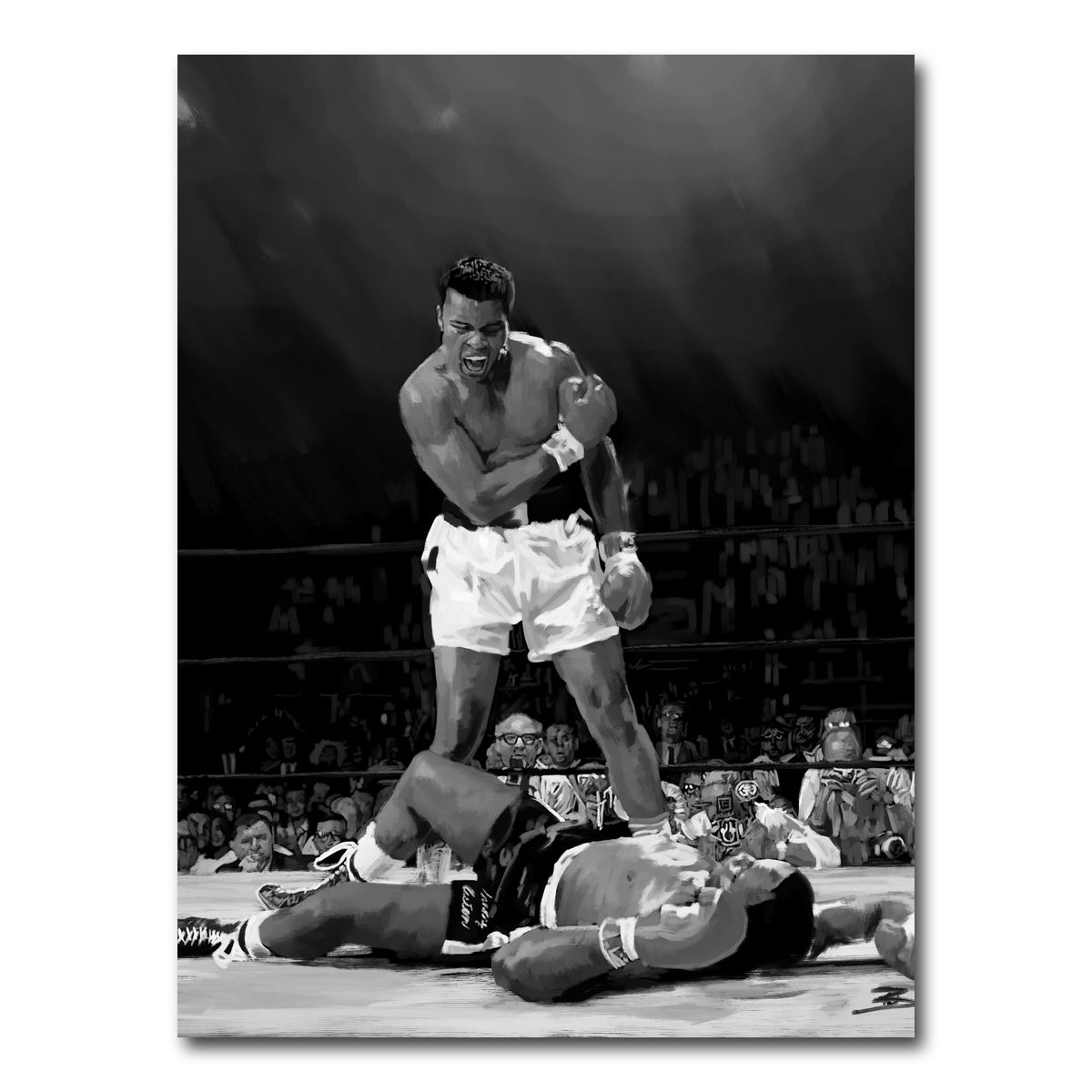 AUTO-MOCKUP WHITE | Ali Knockout | 1 Piece | Gallery Wrap Canvas | group=3x4