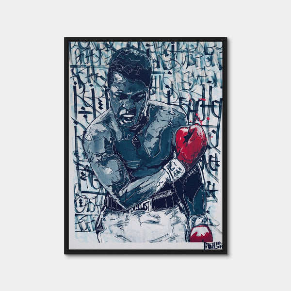 Ali Wall Art — Framed Canvas Format preview