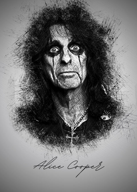 Alice Cooper Wall Art