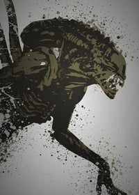 Alien Xenomorph Wall Art