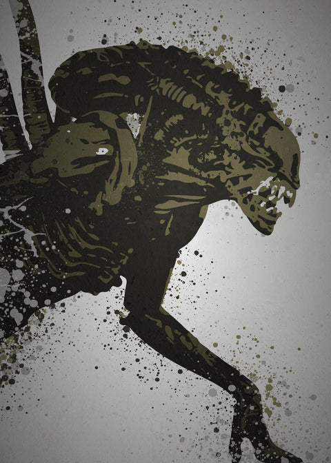 Alien Xenomorph Wall Art