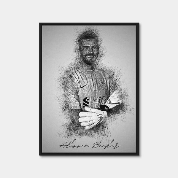 Alisson Becker Wall Art — Framed Canvas Format preview