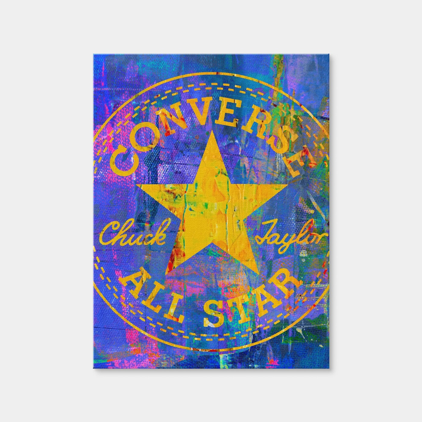 AUTO-MOCKUP WHITE | All Star Converse | 1 Piece | Gallery Wrap Canvas | group=3x4