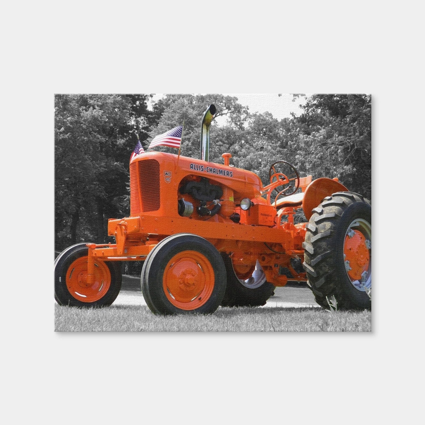 AUTO-MOCKUP WHITE | Allis-Chalmers | 1 Piece | Gallery Wrap Canvas | group=4x3