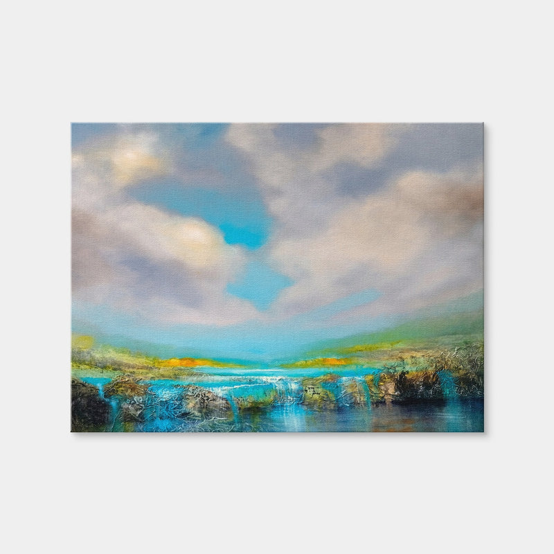 AUTO-MOCKUP WHITE | Am Wasserfall | 1 Piece | Gallery Wrap | group=4x3