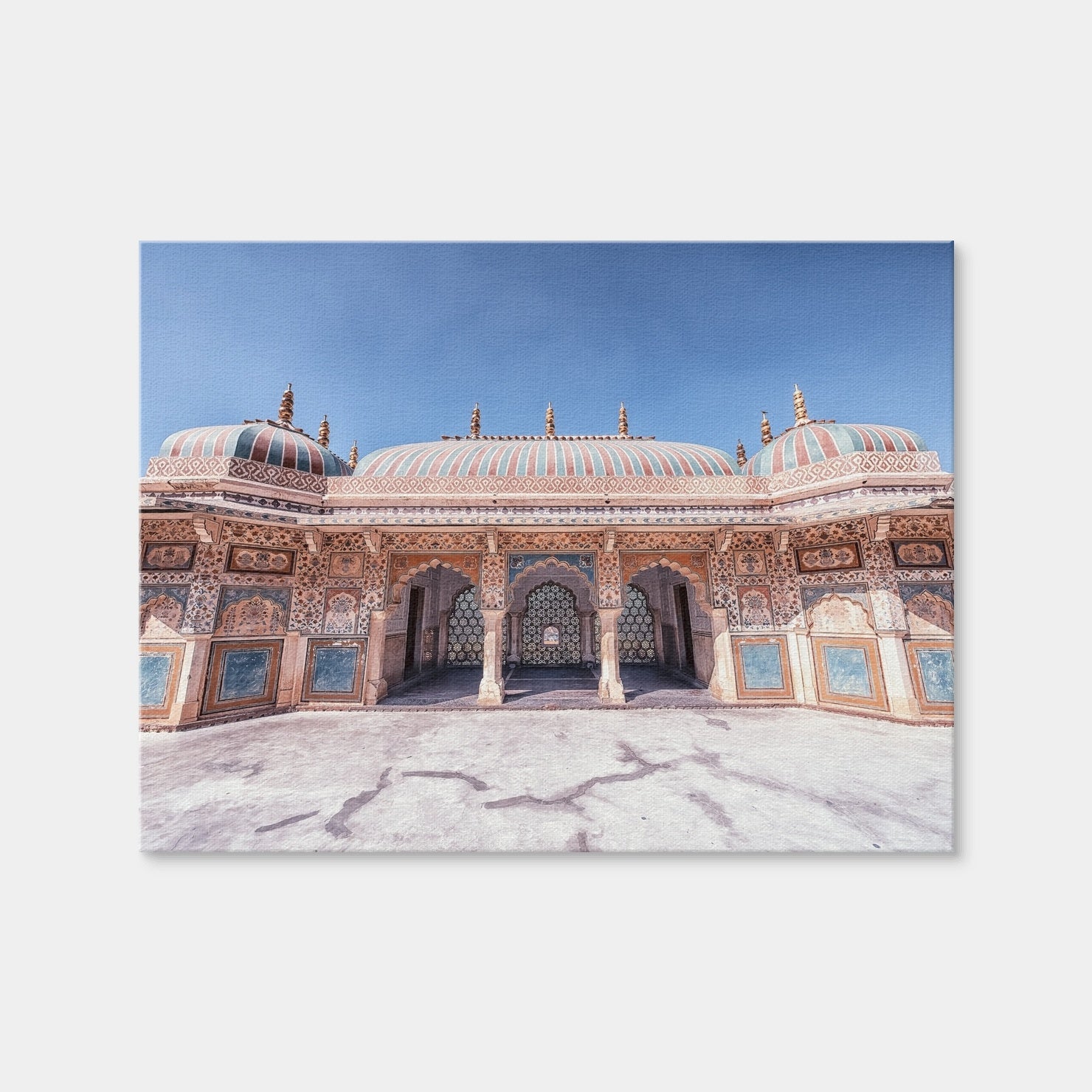 AUTO-MOCKUP WHITE | Amber Fort | 1 Piece | Gallery Wrap Canvas | group=4x3