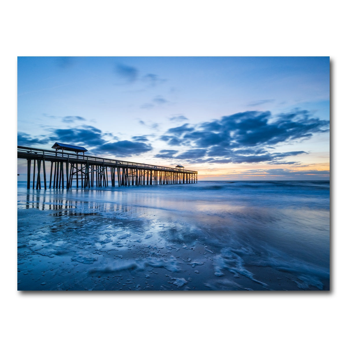 AUTO-MOCKUP WHITE | Amelia Island Florida Sunrise | 1 Piece | Gallery Wrap Canvas | group=4x3