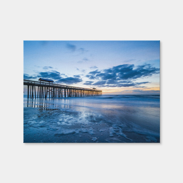 Amelia Island Florida Sunrise Wall Art — Canvas Wrap Format preview