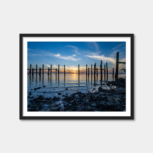 Amelia Island Florida Sunset Wall Art — Framed Print Format preview
