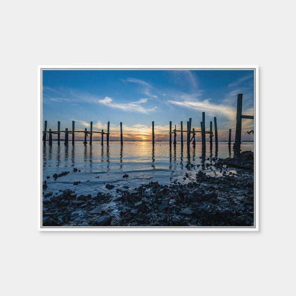 Amelia Island Florida Sunset Wall Art — Framed Canvas Format preview