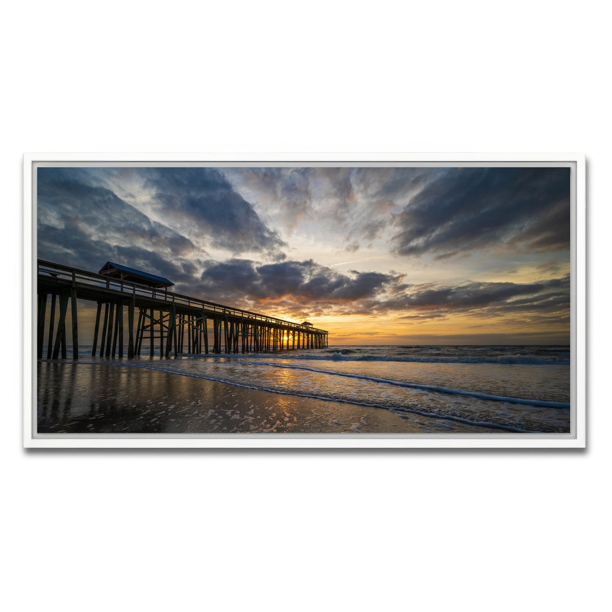 AUTO-MOCKUP WHITE | Amelia Island Florida | 1 Piece | White Framed Canvas | group=2x1