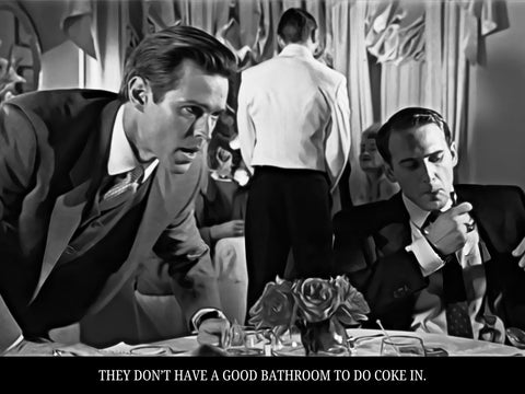 American Psycho Coke Wall Art