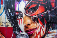 Amy Winehouse Painting on wall Wall Art