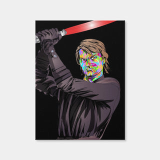 AUTO-MOCKUP WHITE | Anakin Skywalker Clone Wars | 1 Piece | Gallery Wrap Canvas | group=3x4