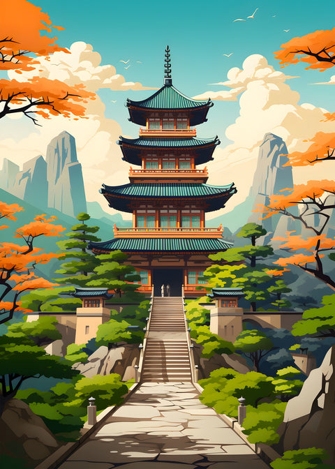 Ancient Architecture Wall Art