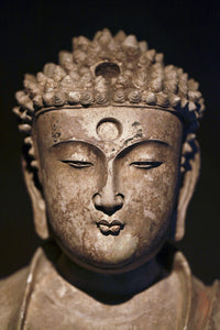 Ancient Buddha Statue Wall Art