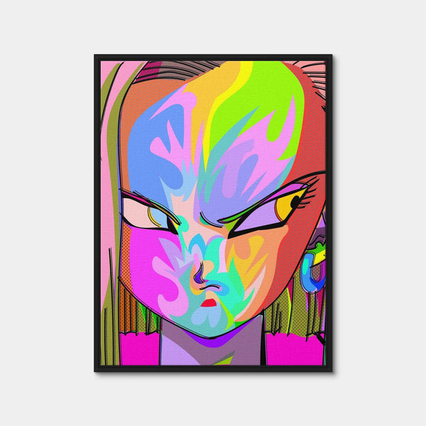 Android Wall Art — Framed Canvas Format preview