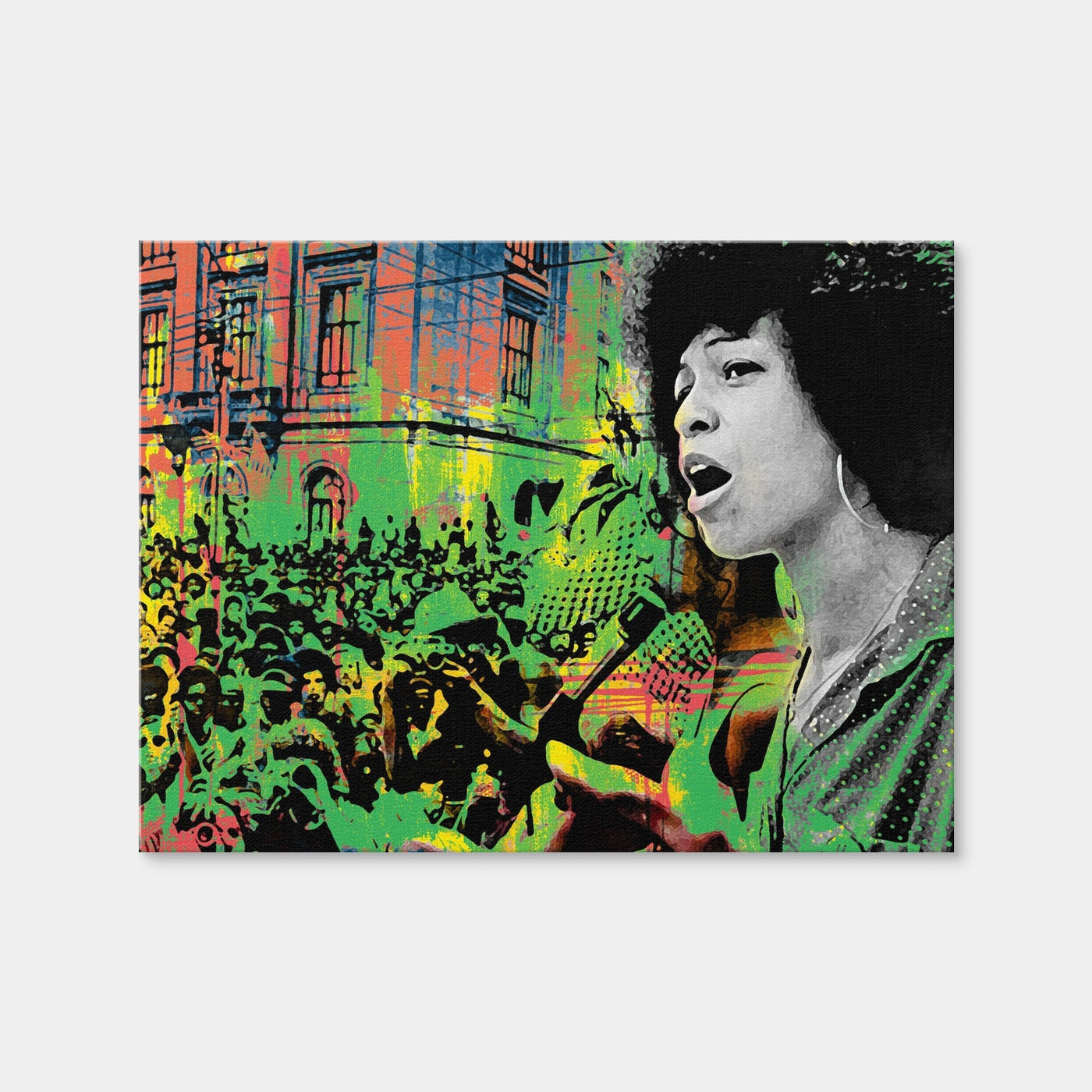 AUTO-MOCKUP WHITE | Angela Davis | 1 Piece | Gallery Wrap Canvas | group=4x3