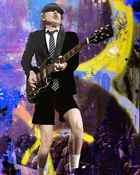 Angus Young Wall Art