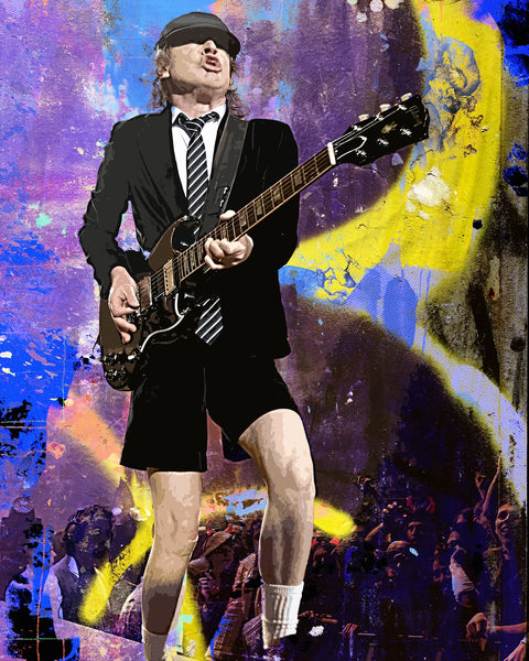 Angus Young Wall Art