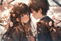 Anime Couple Wall Art