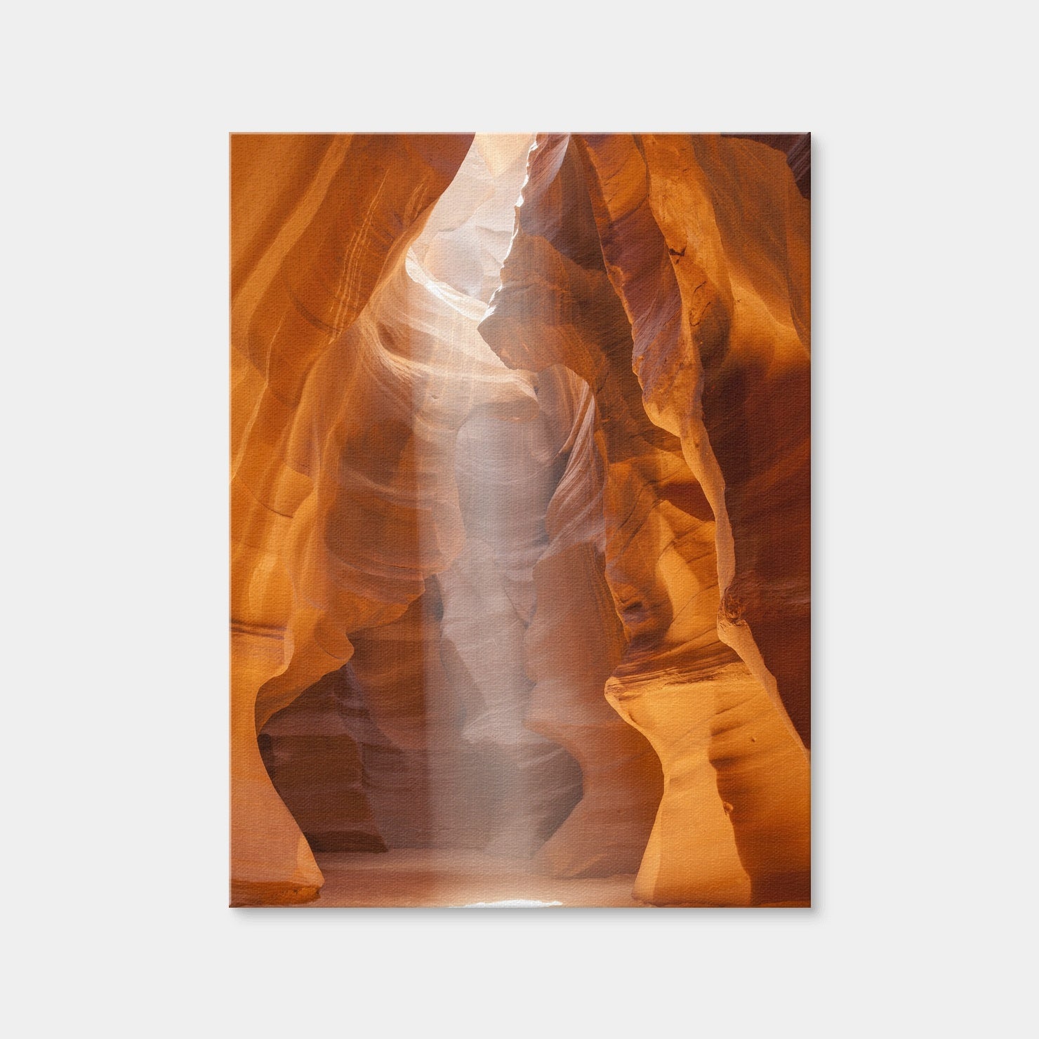 AUTO-MOCKUP WHITE | Antelope Canyoun Unique Lightbeam | 1 Piece | Gallery Wrap Canvas | group=3x4