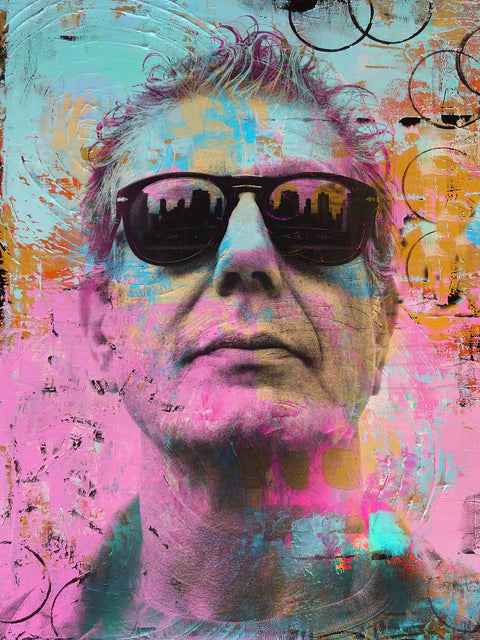 Anthony Bourdain Wall Art