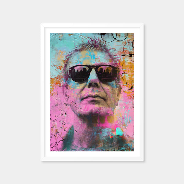 Anthony Bourdain Wall Art — Framed Print Format preview