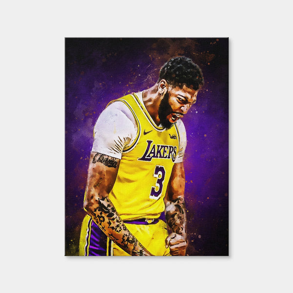 Anthony Davis Painting Wall Art — Canvas Wrap Format preview