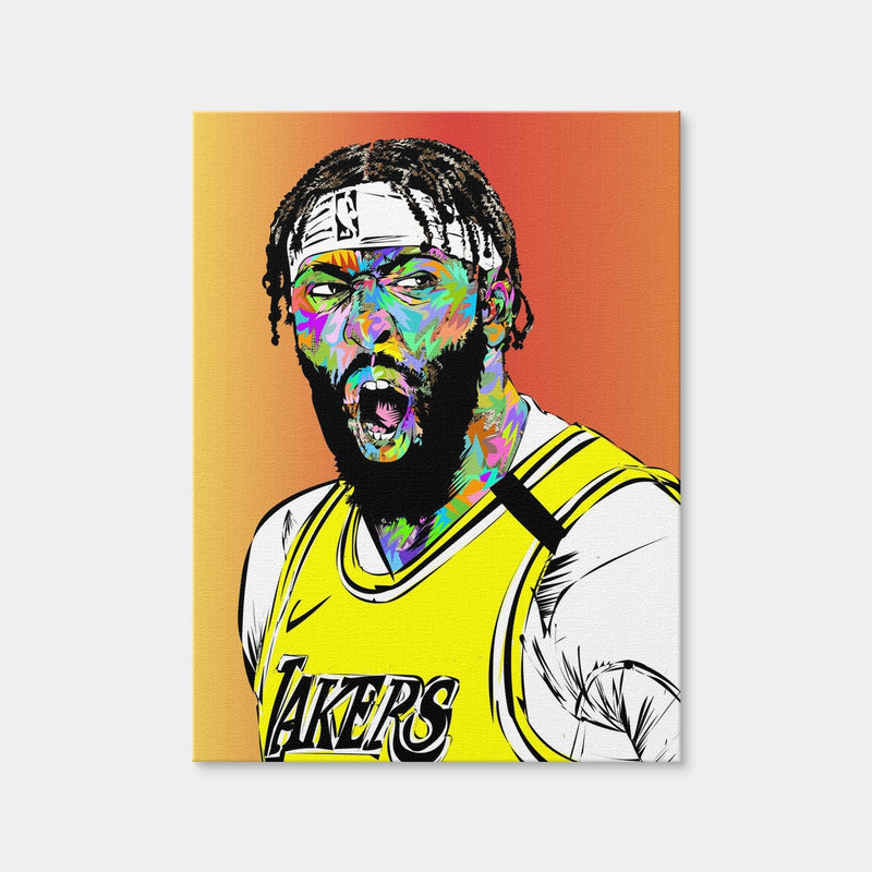 AUTO-MOCKUP WHITE | Anthony Davis | 1 Piece | Gallery Wrap Canvas | group=3x4