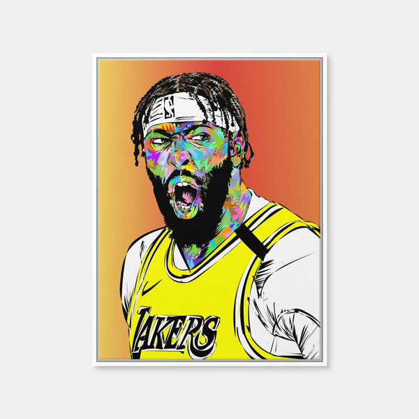 Anthony Davis Wall Art — Framed Canvas Format preview