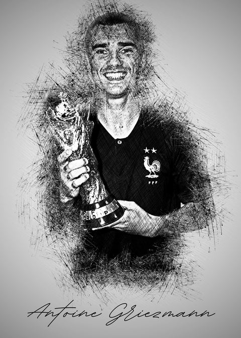 Antoine Griezmann Wall Art