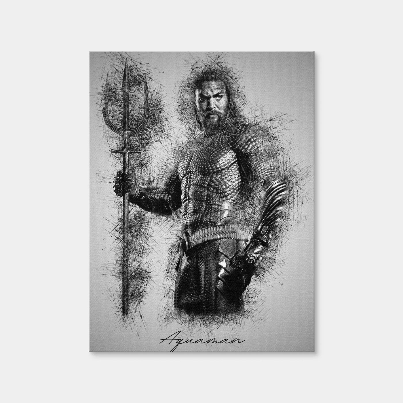 AUTO-MOCKUP WHITE | Aquaman | 1 Piece | Gallery Wrap Canvas | group=3x4