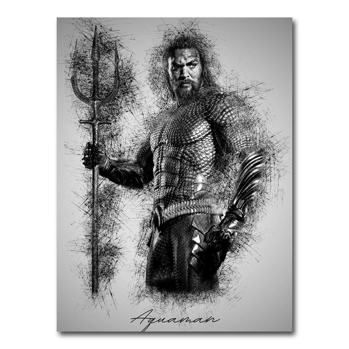 AUTO-MOCKUP WHITE | Aquaman | 1 Piece | Gallery Wrap Canvas | group=3x4