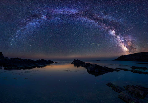 Arched Galaxy Wall Art