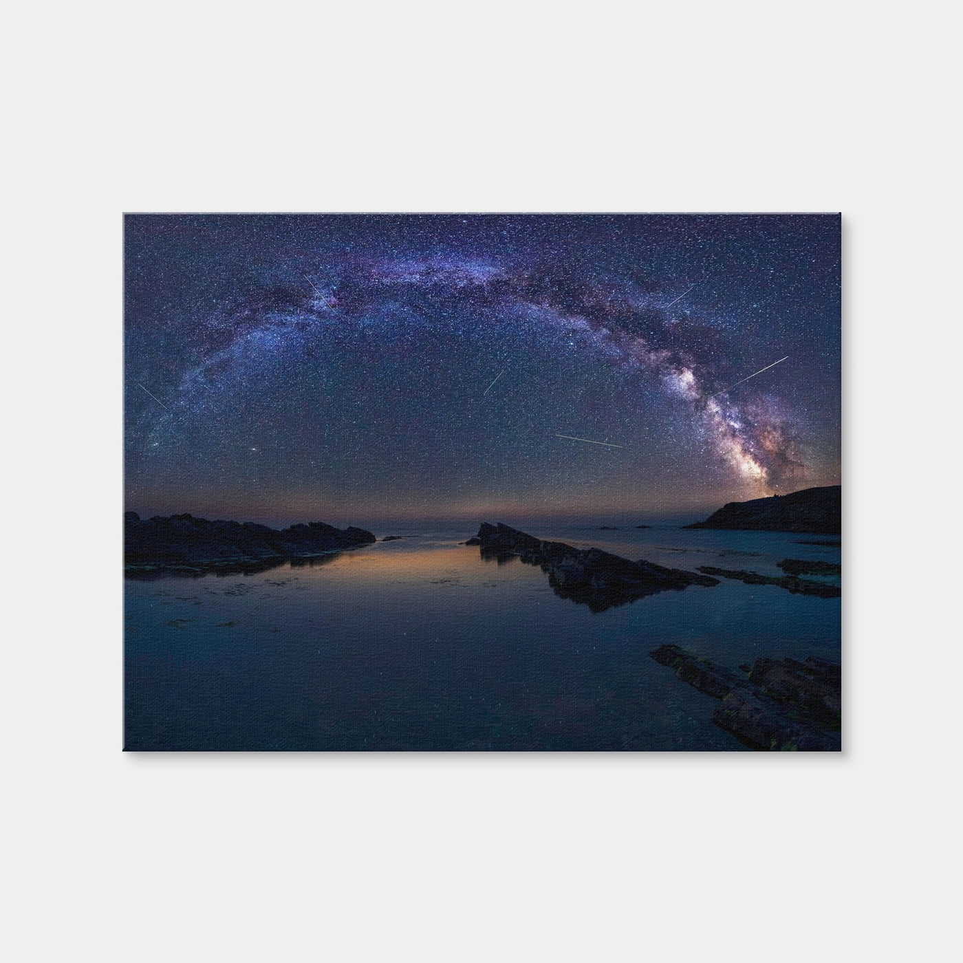 AUTO-MOCKUP WHITE | Arched Galaxy | 1 Piece | Gallery Wrap Canvas | group=4x3