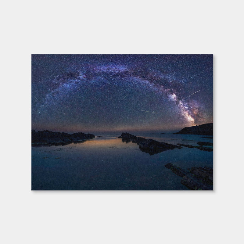 AUTO-MOCKUP WHITE | Arched Galaxy | 1 Piece | Gallery Wrap Canvas | group=4x3