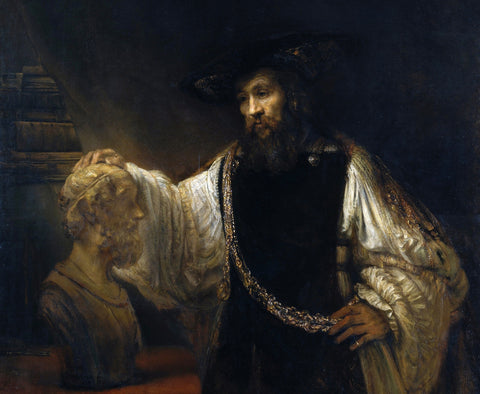 Aristotle with a Bust of Homer Wall Art